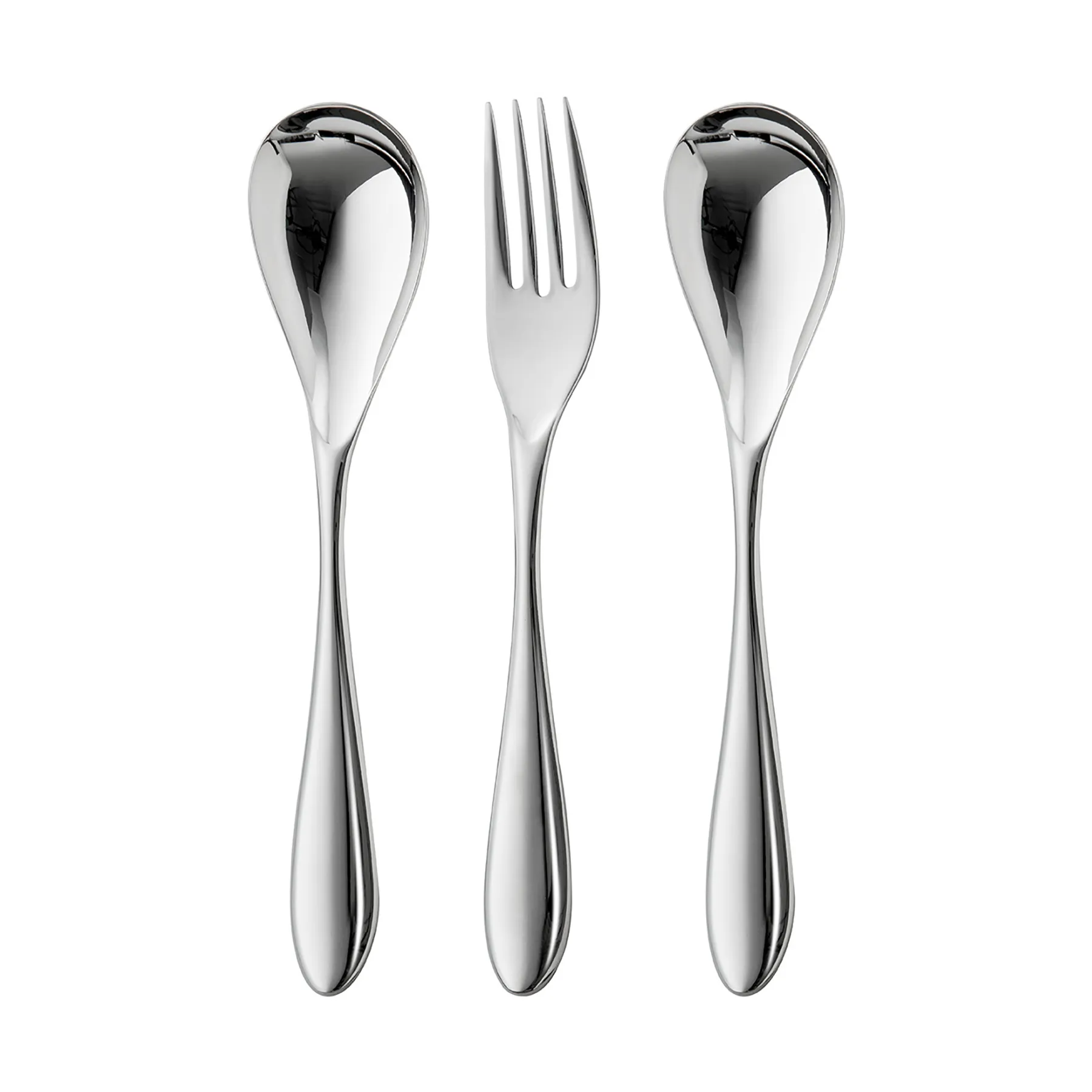 Bourton Bright 分餐餐具3件, 不锈钢 Robert Welch