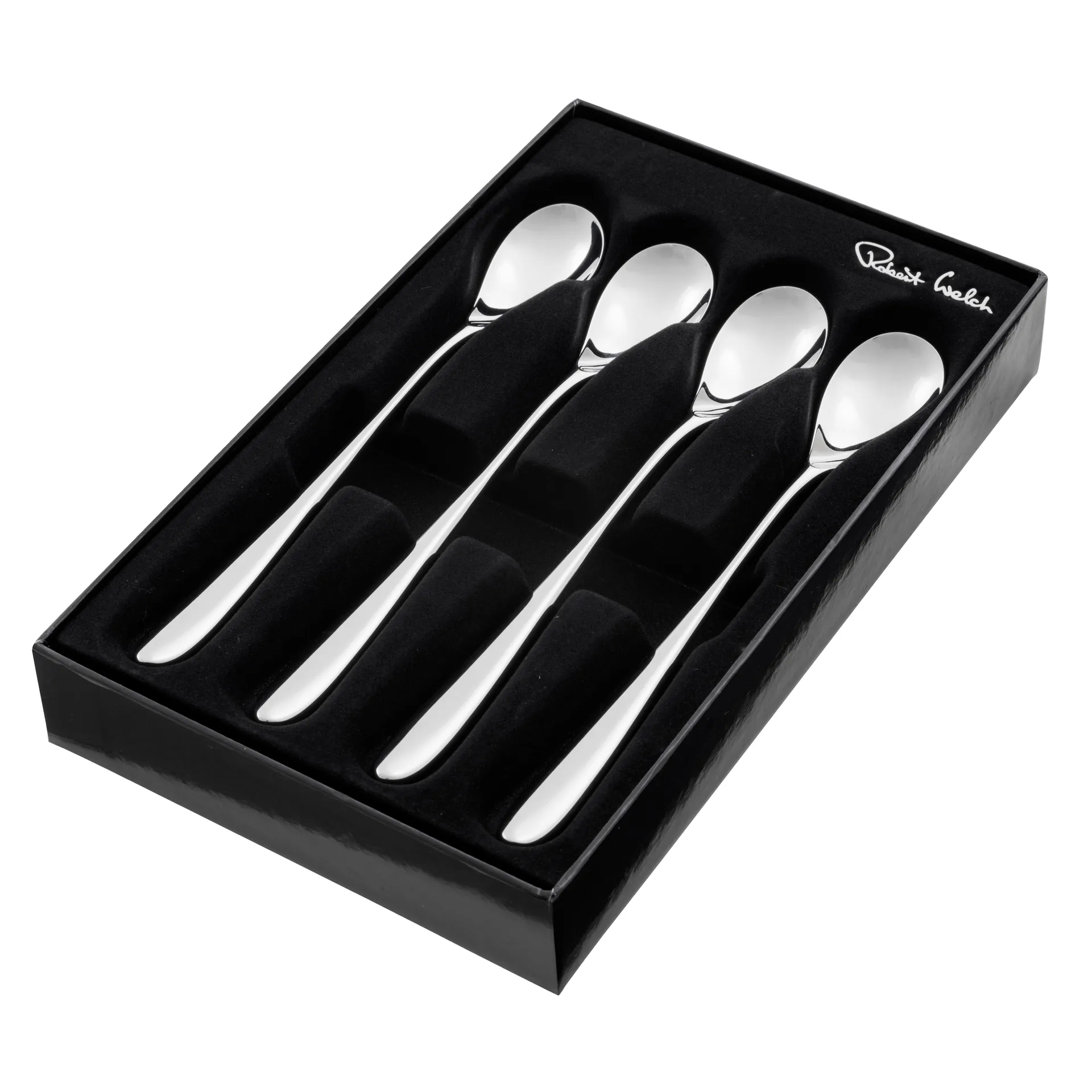 Bourton Bright latté  勺子 4 pieces, 不锈钢 Robert Welch