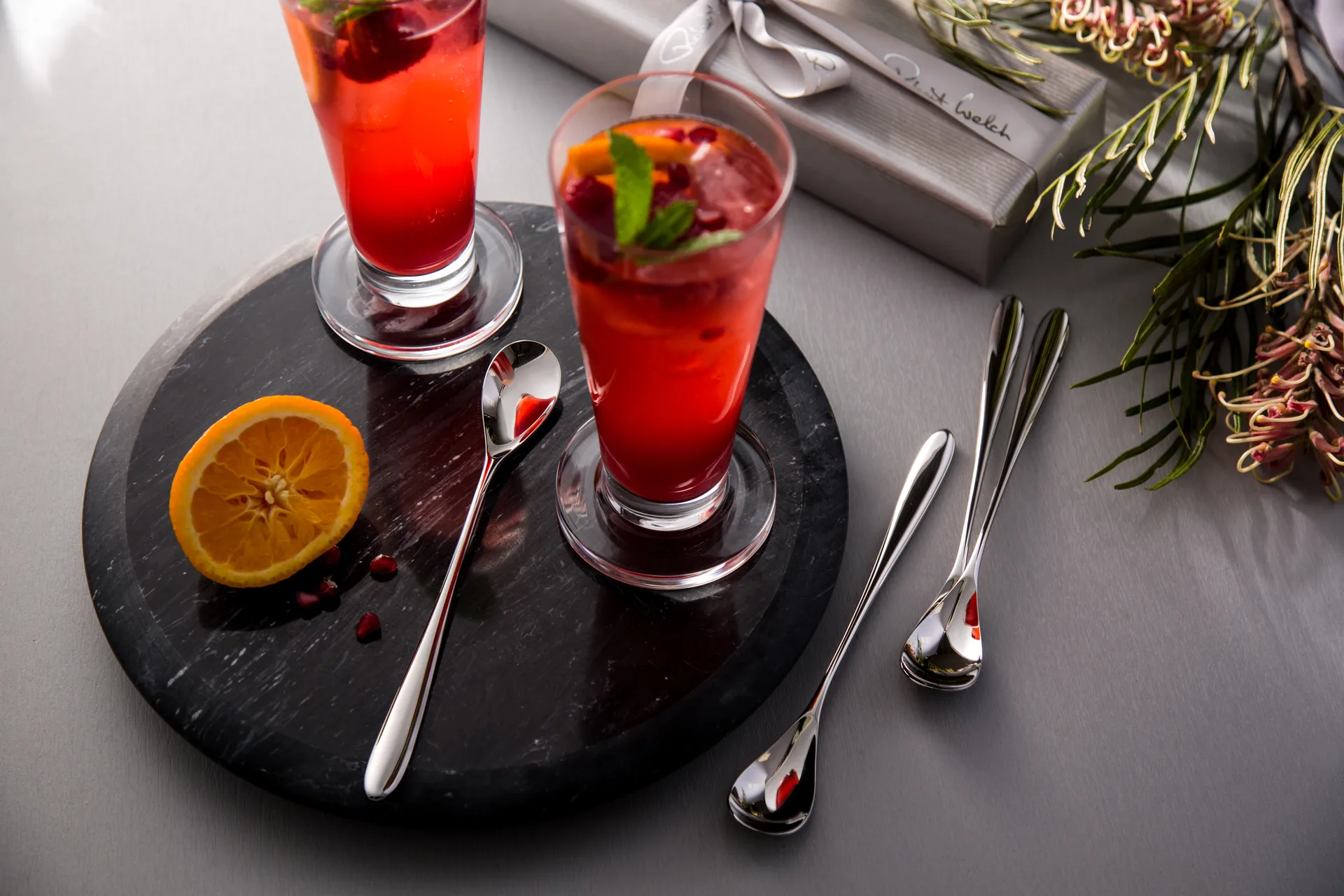 Bourton Bright latté  勺子 4 pieces, 不锈钢 Robert Welch