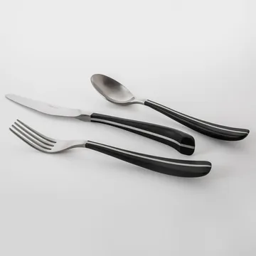 Contour 餐刀 - 黑色 - Robert Welch
