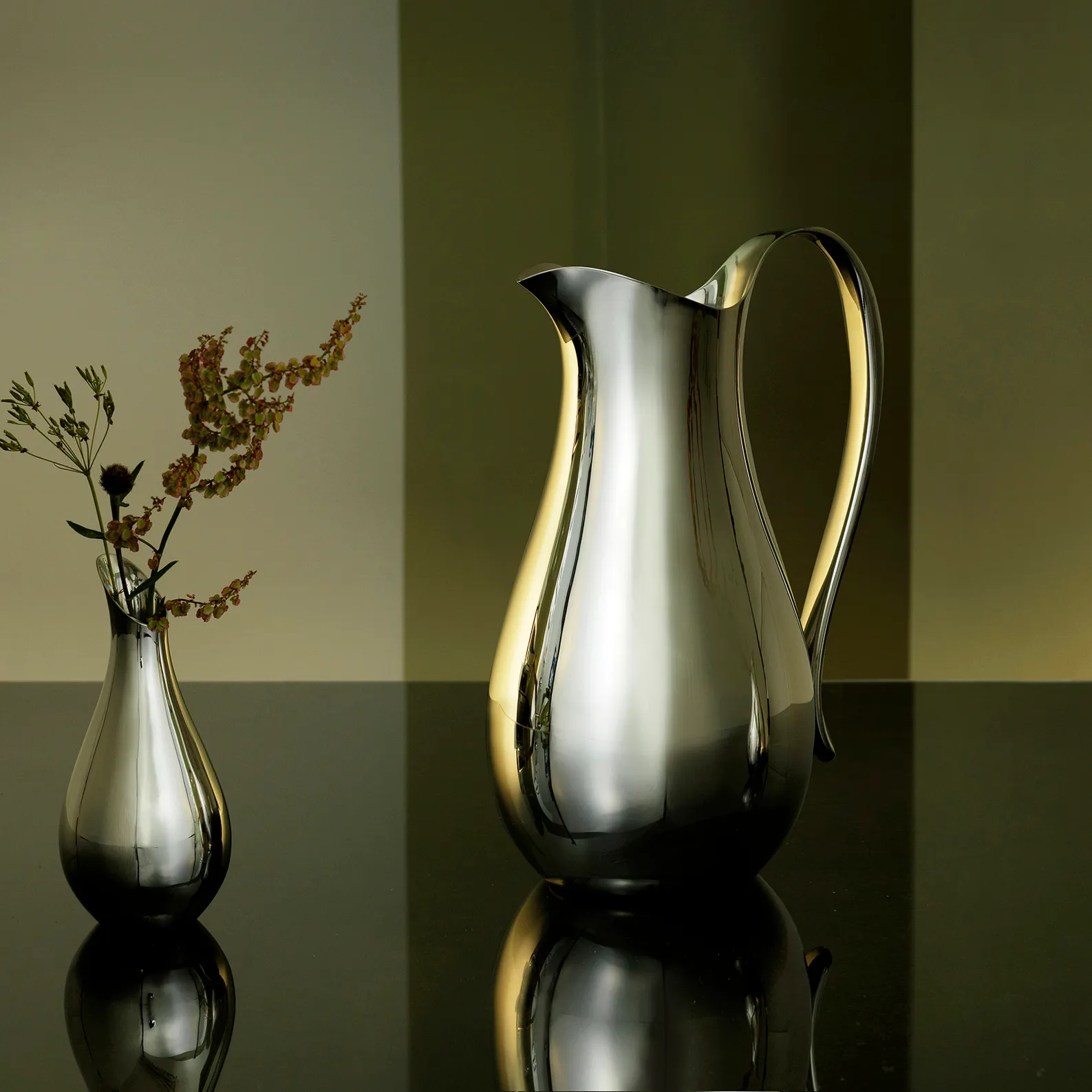 Drift 花瓶 14cm, 光滑款 Robert Welch