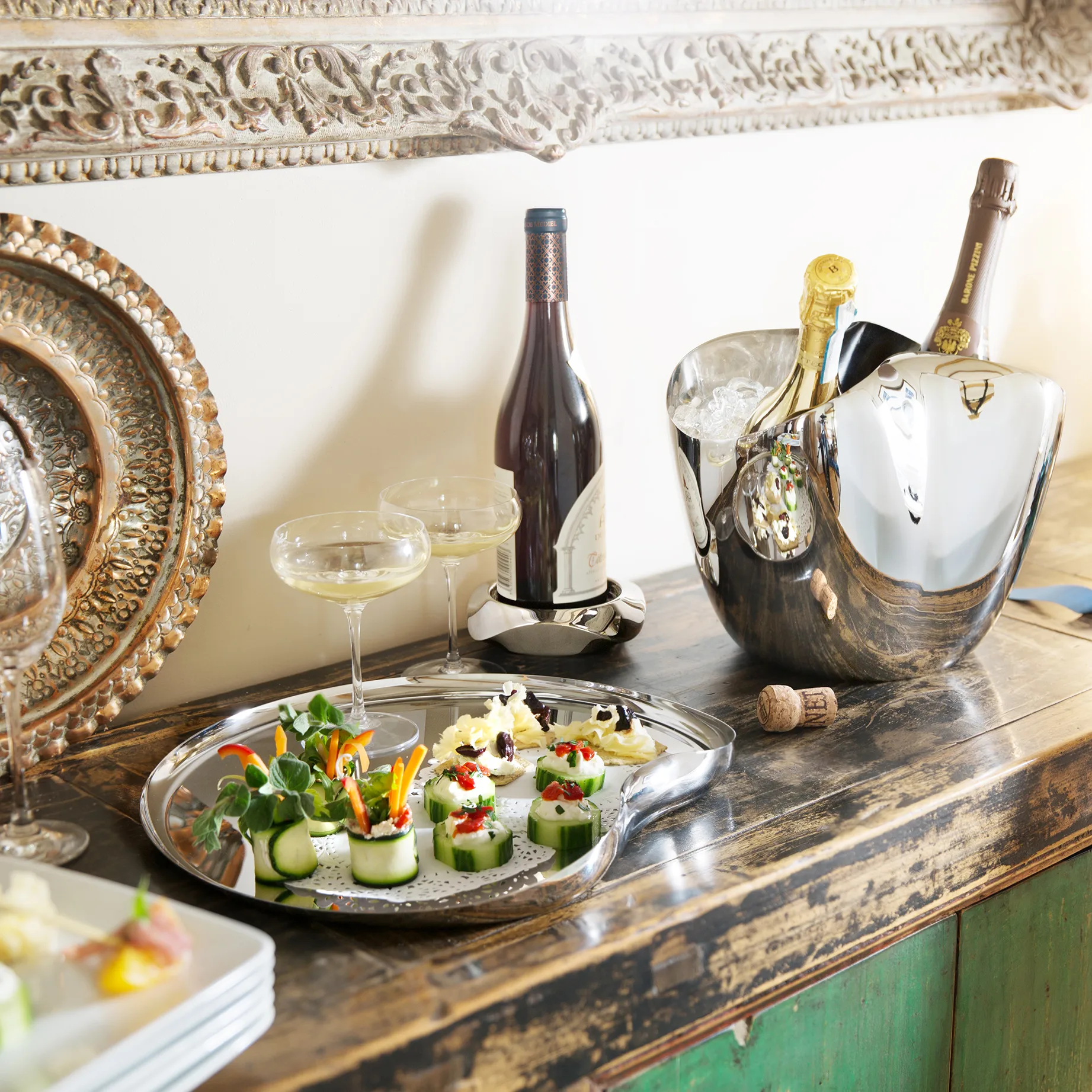 Drift serving 托盘 36 cm, smooth Robert Welch