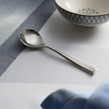 Fairford亮面圆形汤勺 - 不锈钢 18.1cm - Robert Welch