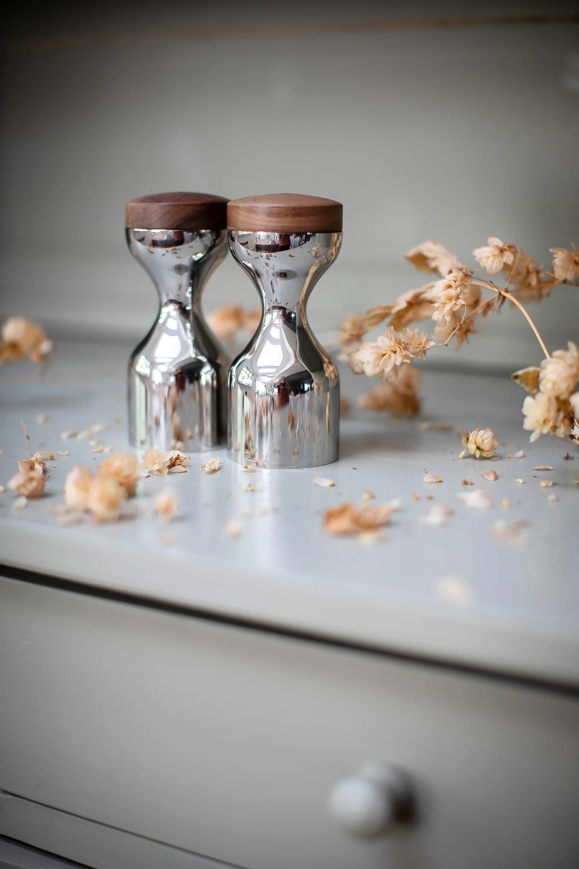 Limbrey 盐研磨器 14.5 cm, 不锈钢 Robert Welch