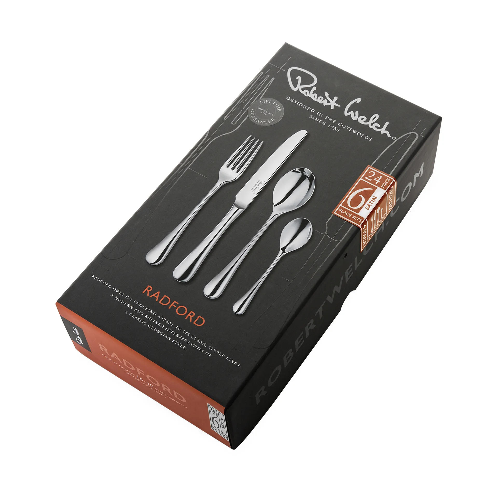 Radford 餐具 cutlery matte, 24 pieces Robert Welch