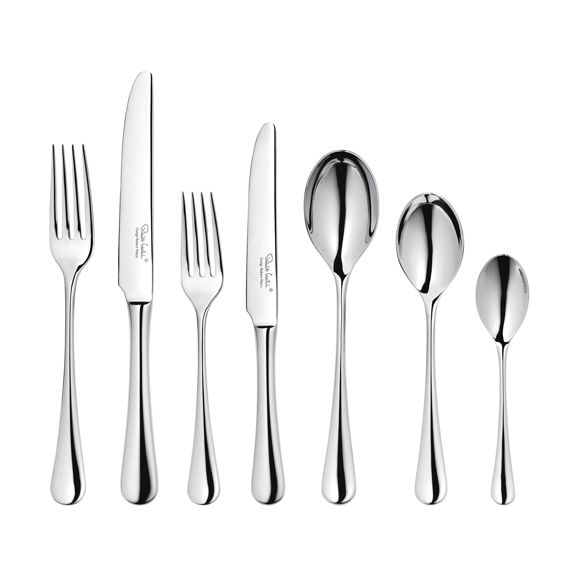 Radford 餐具 cutlery mirror, 42 pieces Robert Welch