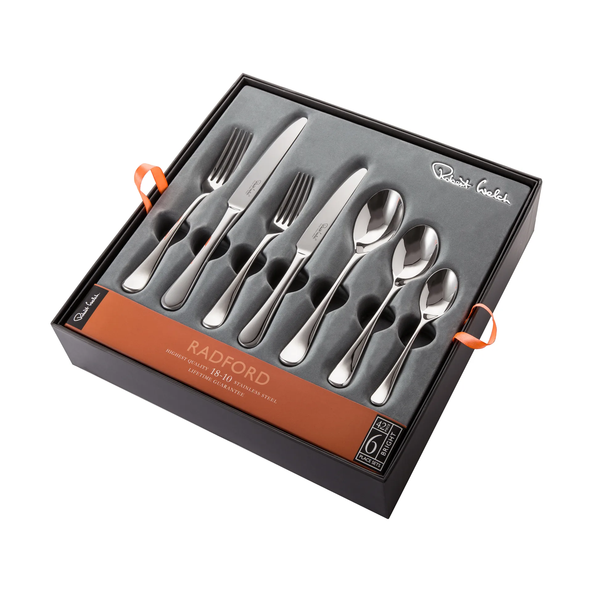 Radford 餐具 cutlery mirror, 42 pieces Robert Welch