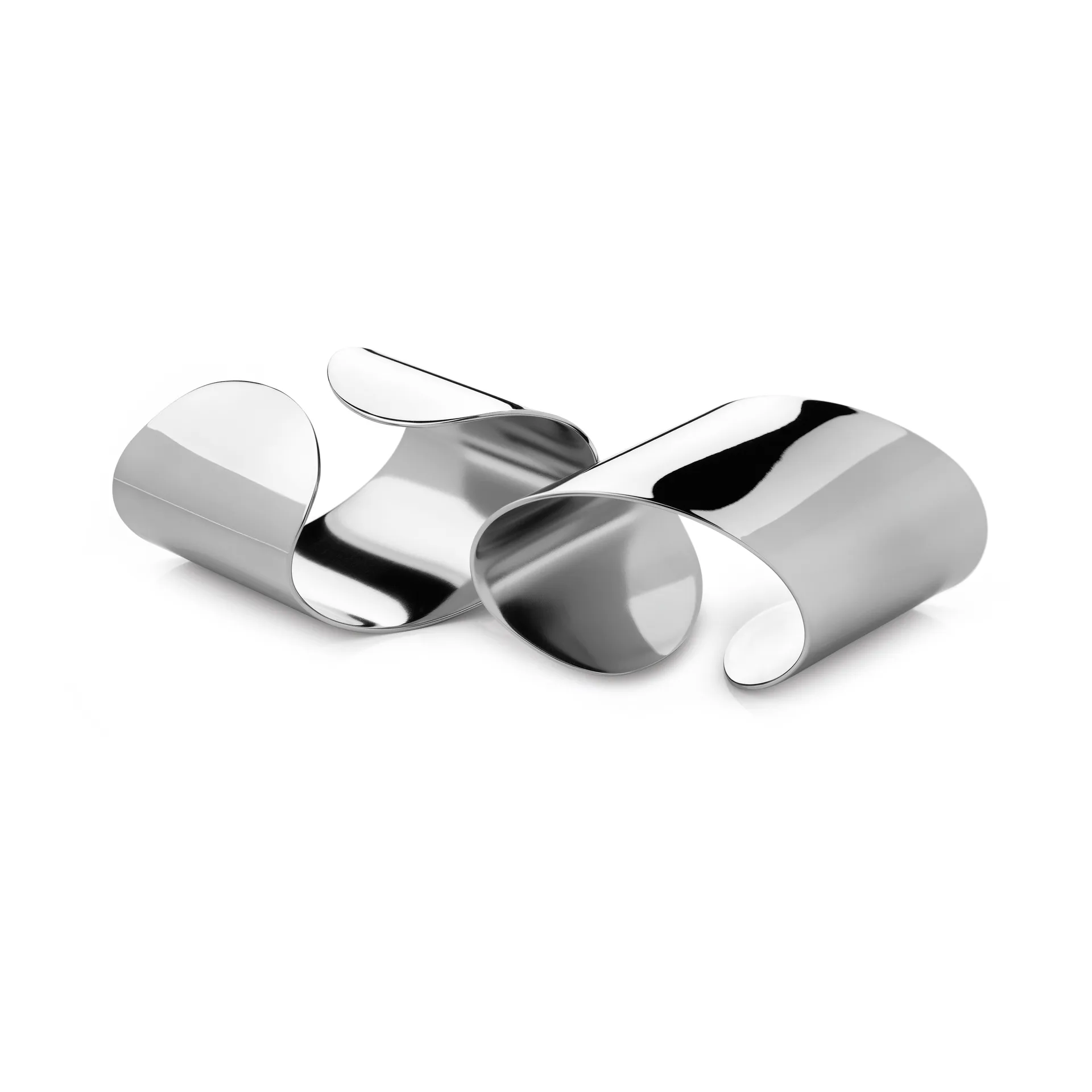 Radford 餐巾环|napkin ring mirror 两件套装, 不锈钢 Robert Welch