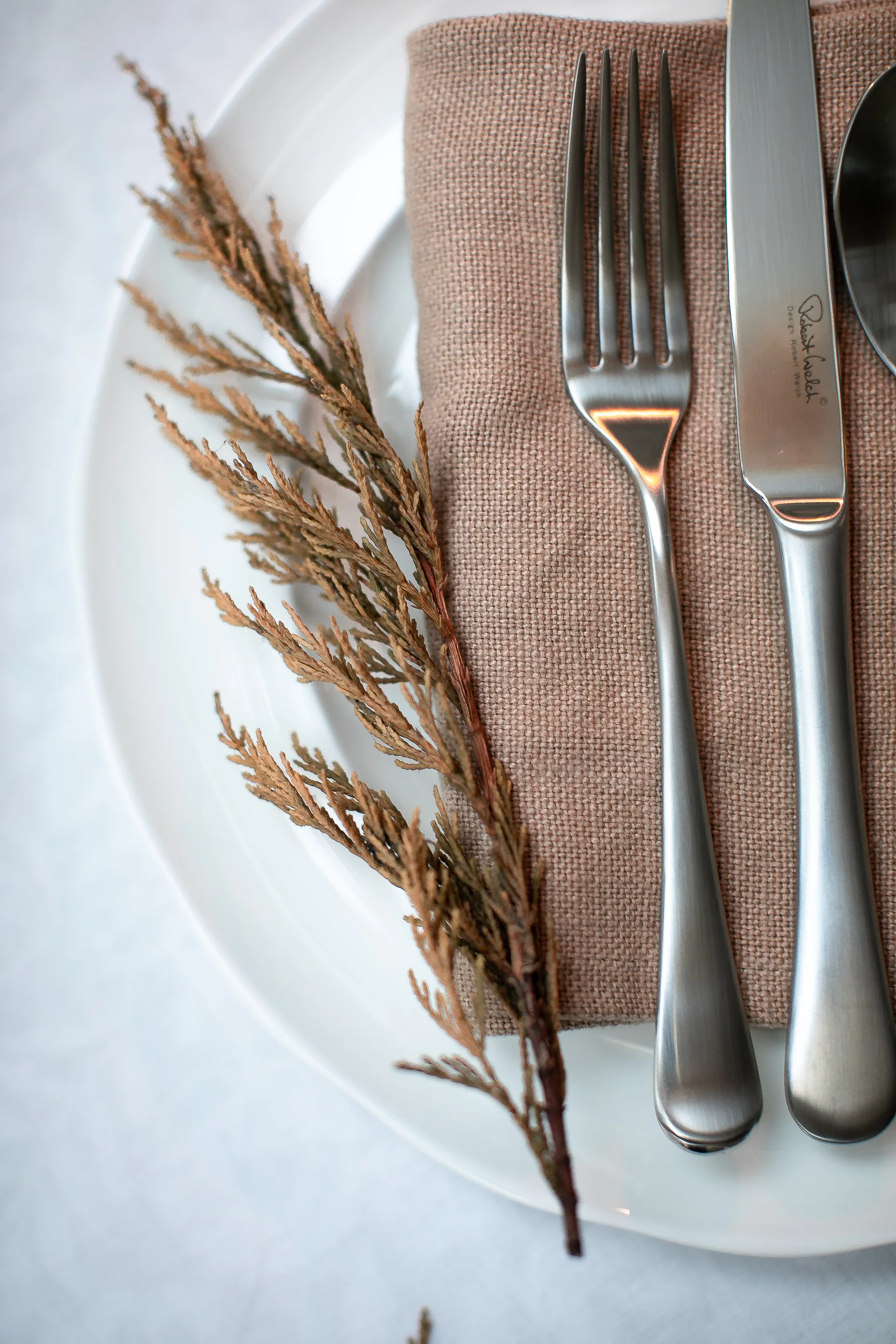 Radford side 叉子 matte, 不锈钢 Robert Welch