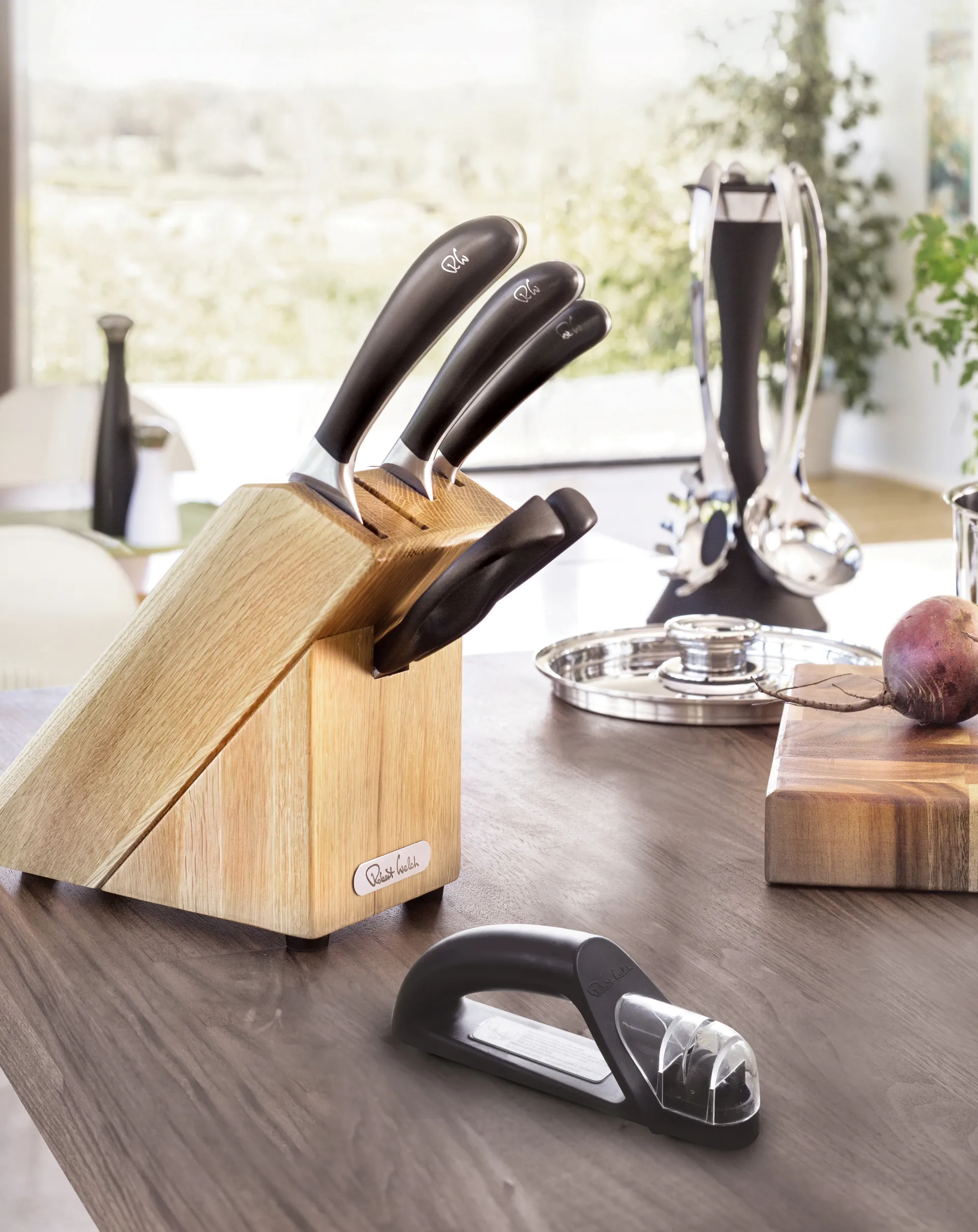 Robert Welch Signature 厨房用具挂架, 黑色 Robert Welch