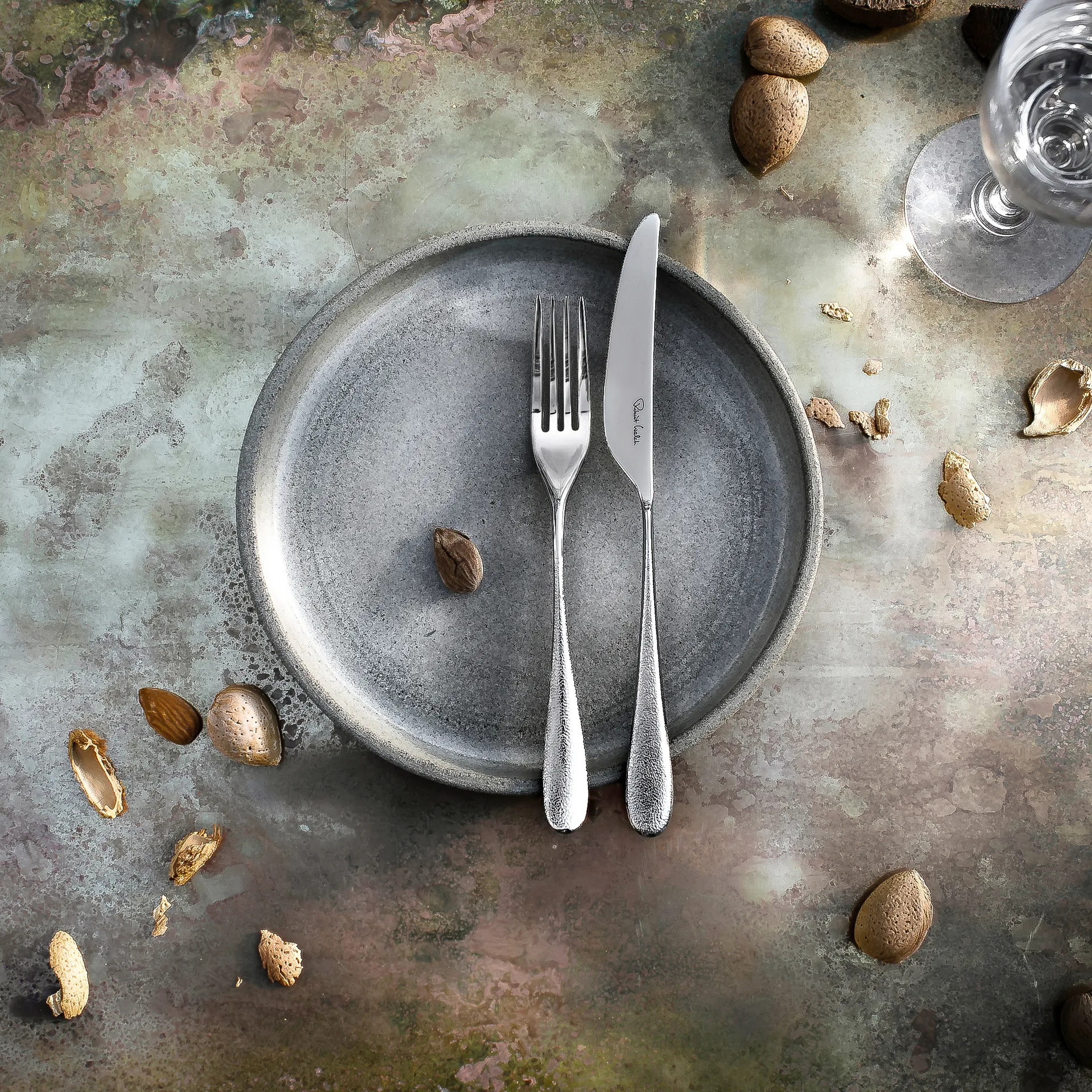 Sandstone 餐具 cutlery set polished, 42 pieces Robert Welch