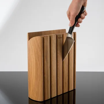 Signature Book Oak 刀架套装7件 - 橡木 - Robert Welch