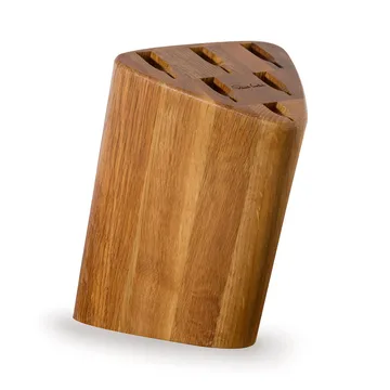 Signature Prism Oak 刀架套装7件 - 橡木 - Robert Welch