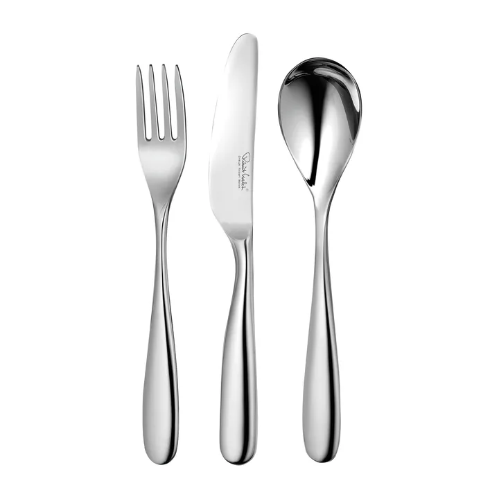 Stanton Bright 儿童餐具 3件装 - 不锈钢 - Robert Welch