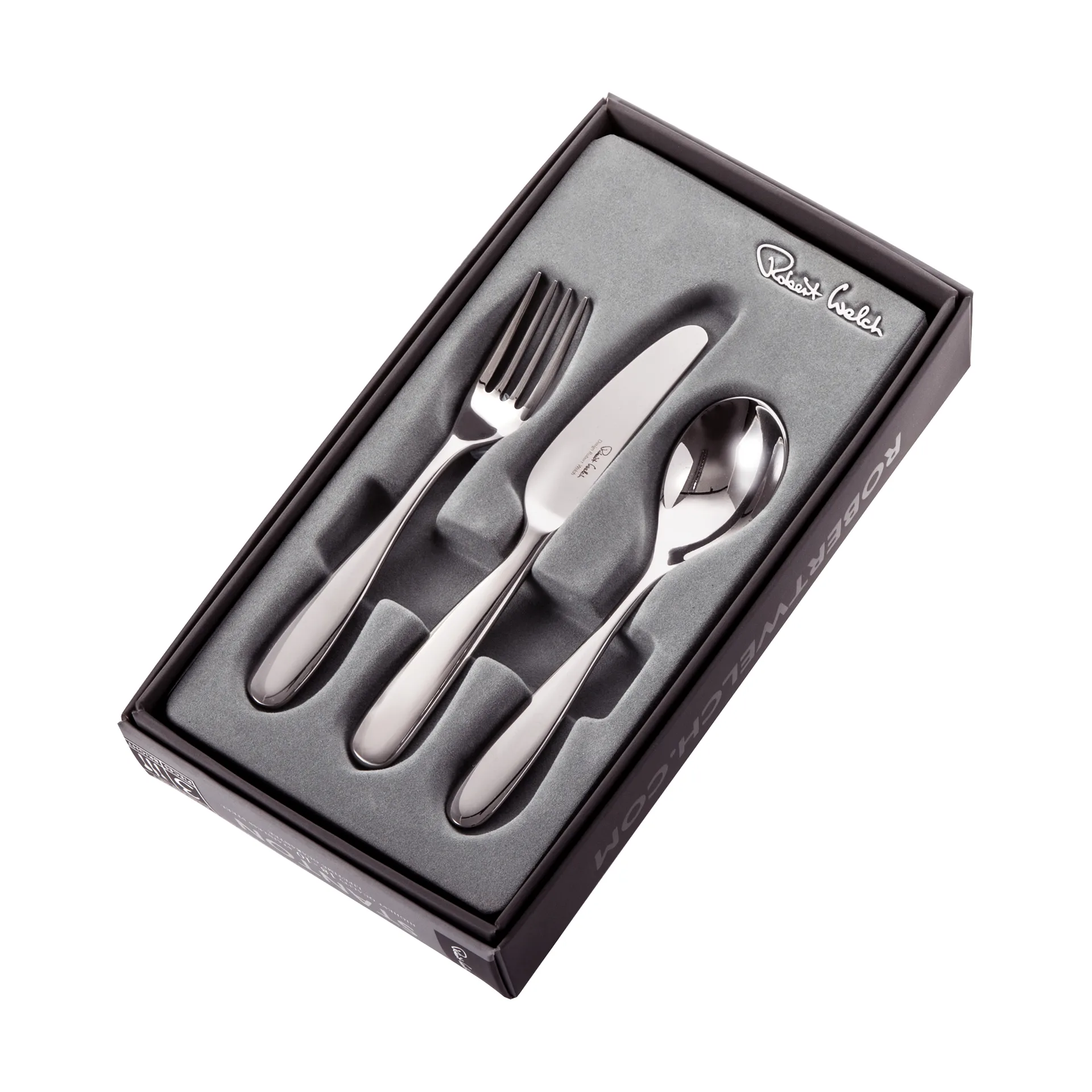 Stanton Bright children's 餐具 cutlery 3 pieces, 不锈钢 Robert Welch