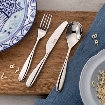 Stanton Bright children's 餐具 cutlery 3 pieces - 不锈钢 - Robert Welch