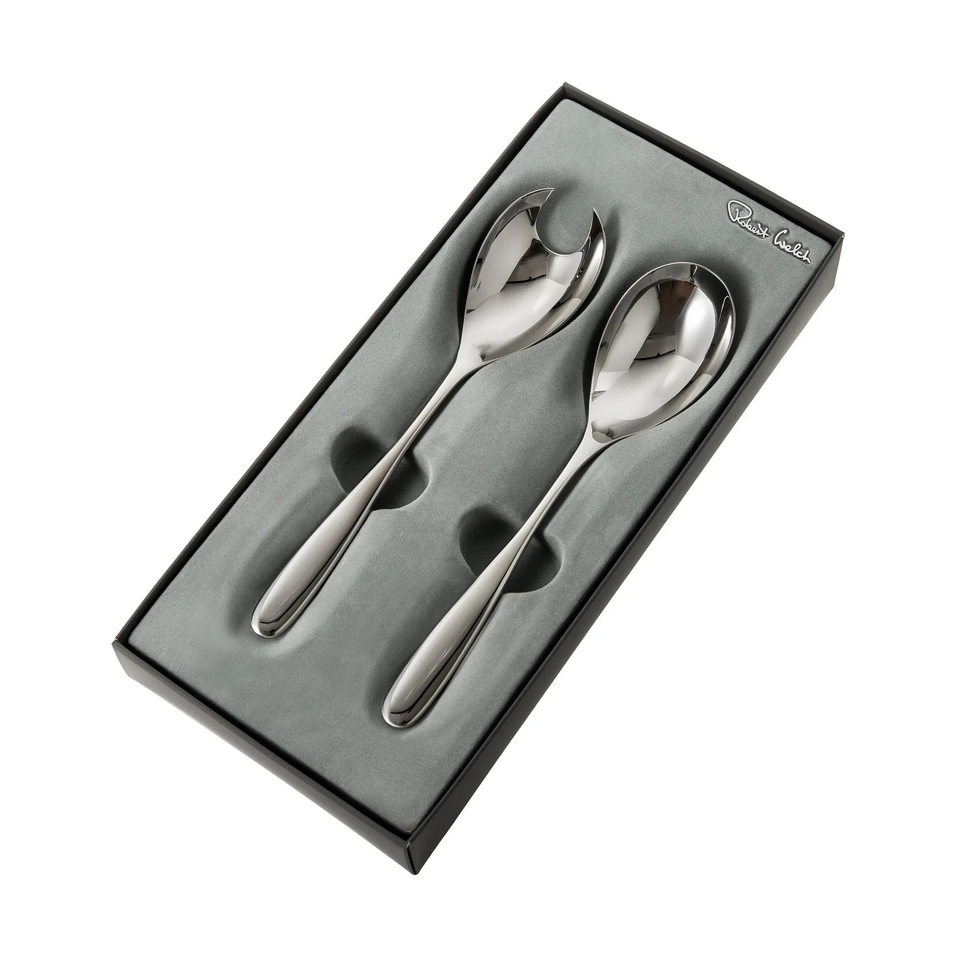 Stanton Bright salad servers 2 pieces, 不锈钢 Robert Welch