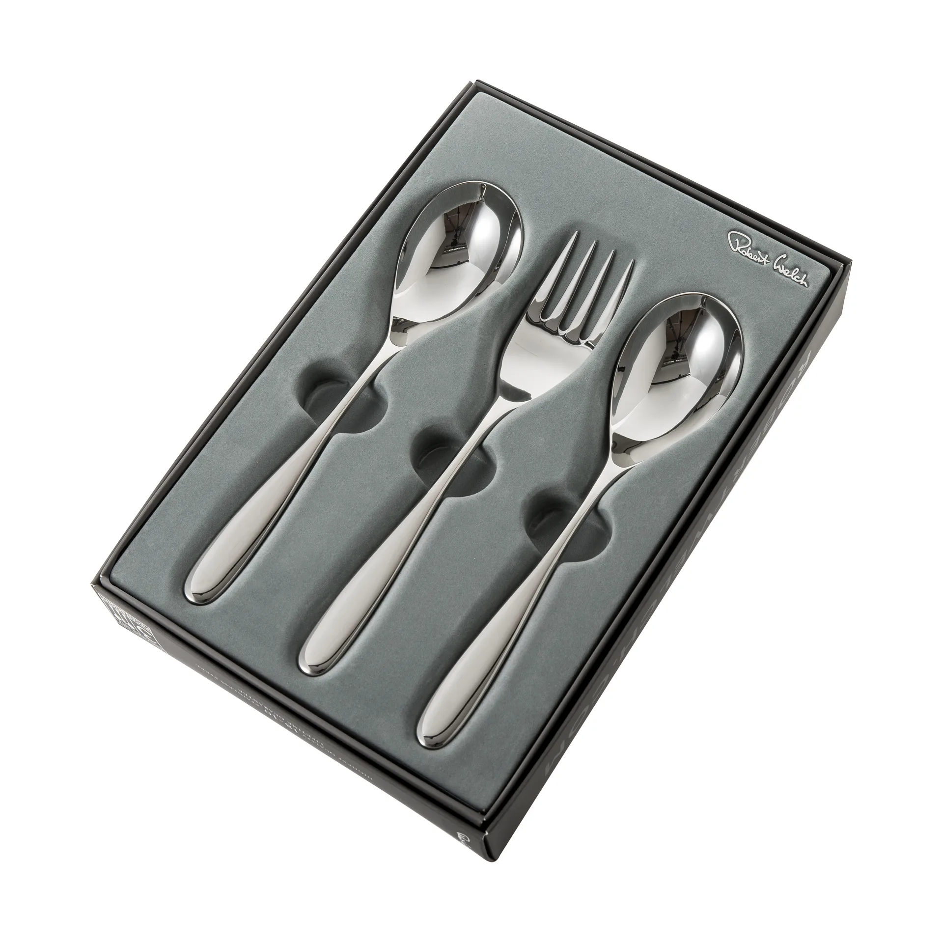 Stanton Bright serving 餐具 cutlery 3 pieces, 不锈钢 Robert Welch