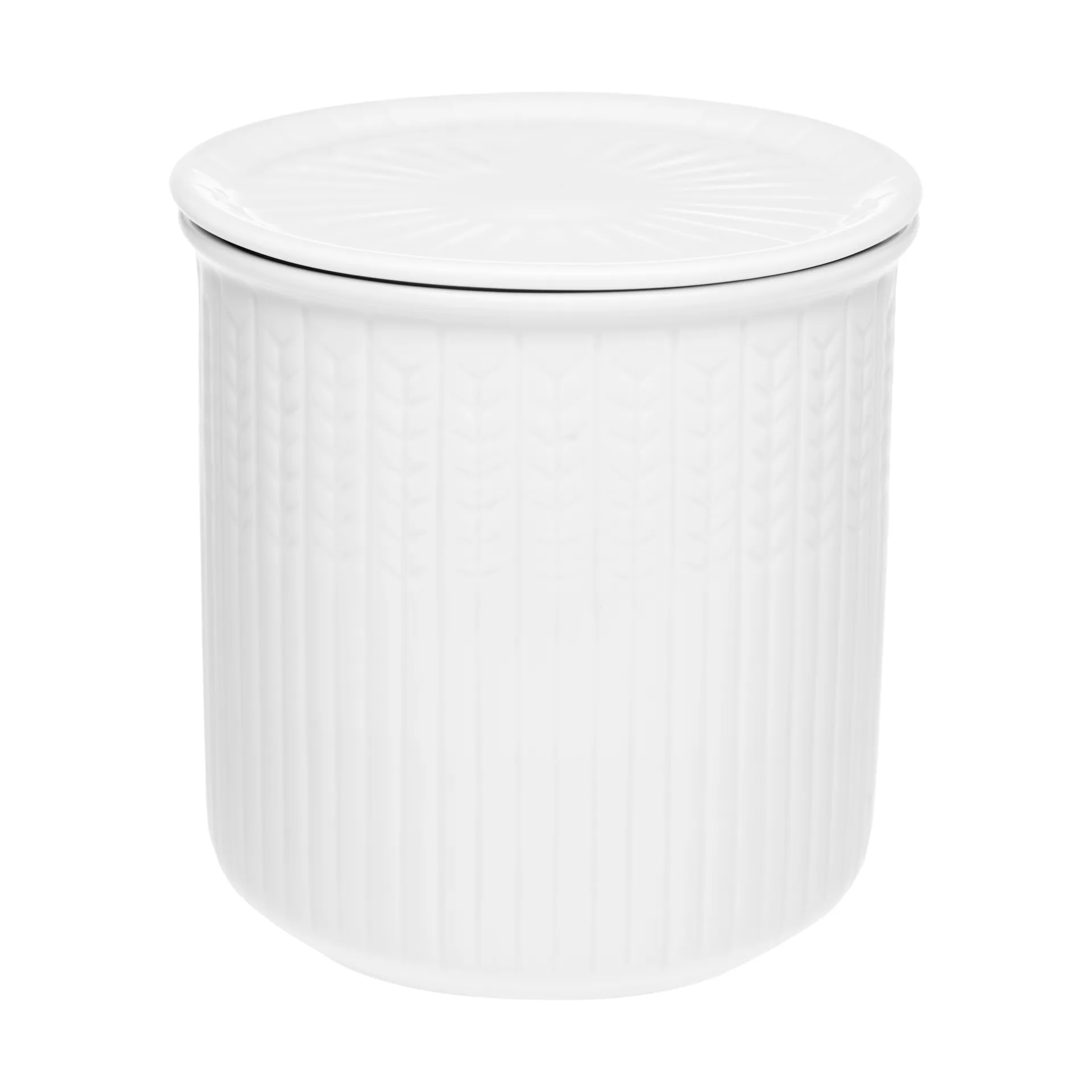 瑞典优雅 中号收纳罐 0.8升, 雪白色 Rörstrand
