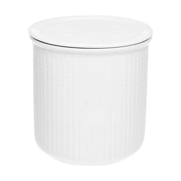 瑞典优雅 中号收纳罐 0.8升 - 雪白色 - Rörstrand