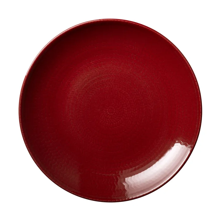 Blå eld tallrik - 红色，23cm - Rörstrand