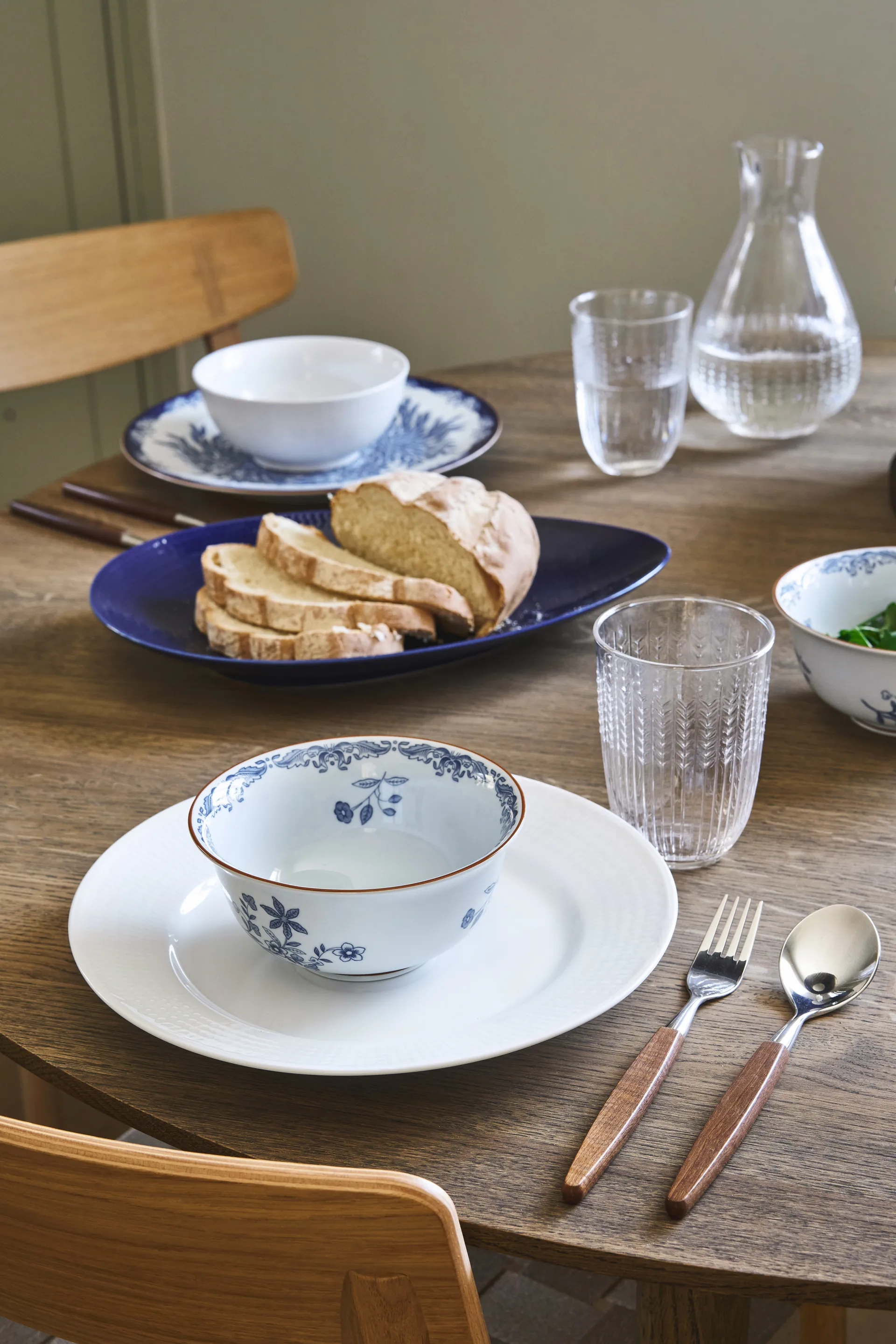 Blue Fire serving platter, 蓝色, 20x29 cm Rörstrand