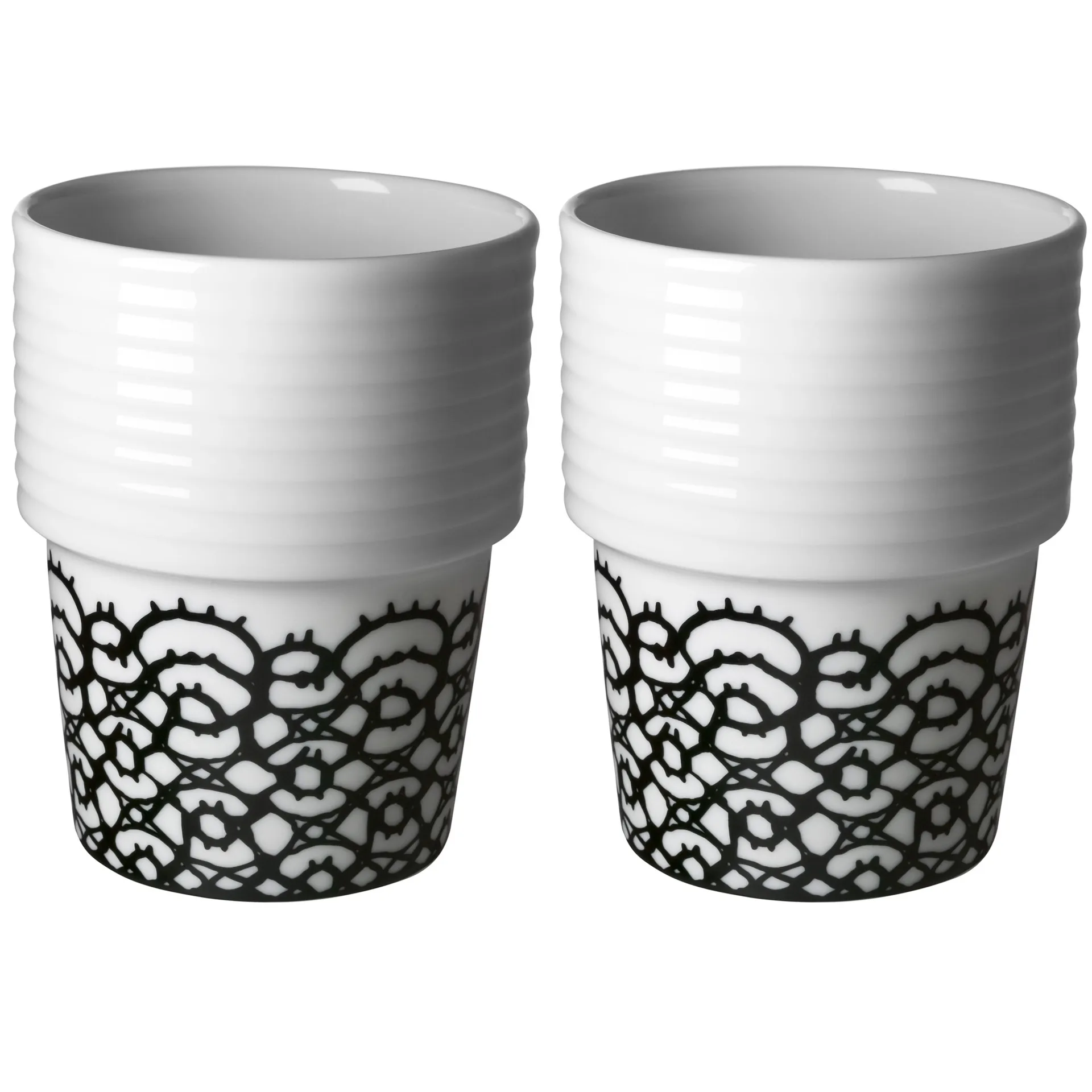 Filippa K 马克杯 两件套装, 黑色 tip 2-pack Rörstrand