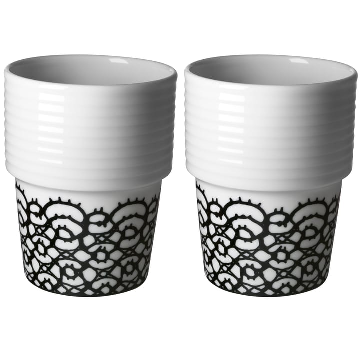 Filippa K 马克杯 两件套装, 黑色 tip 2-pack Rörstrand