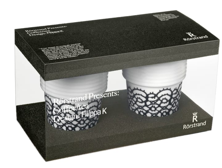 Filippa K 马克杯 两件套装, 黑色 tip 2-pack Rörstrand