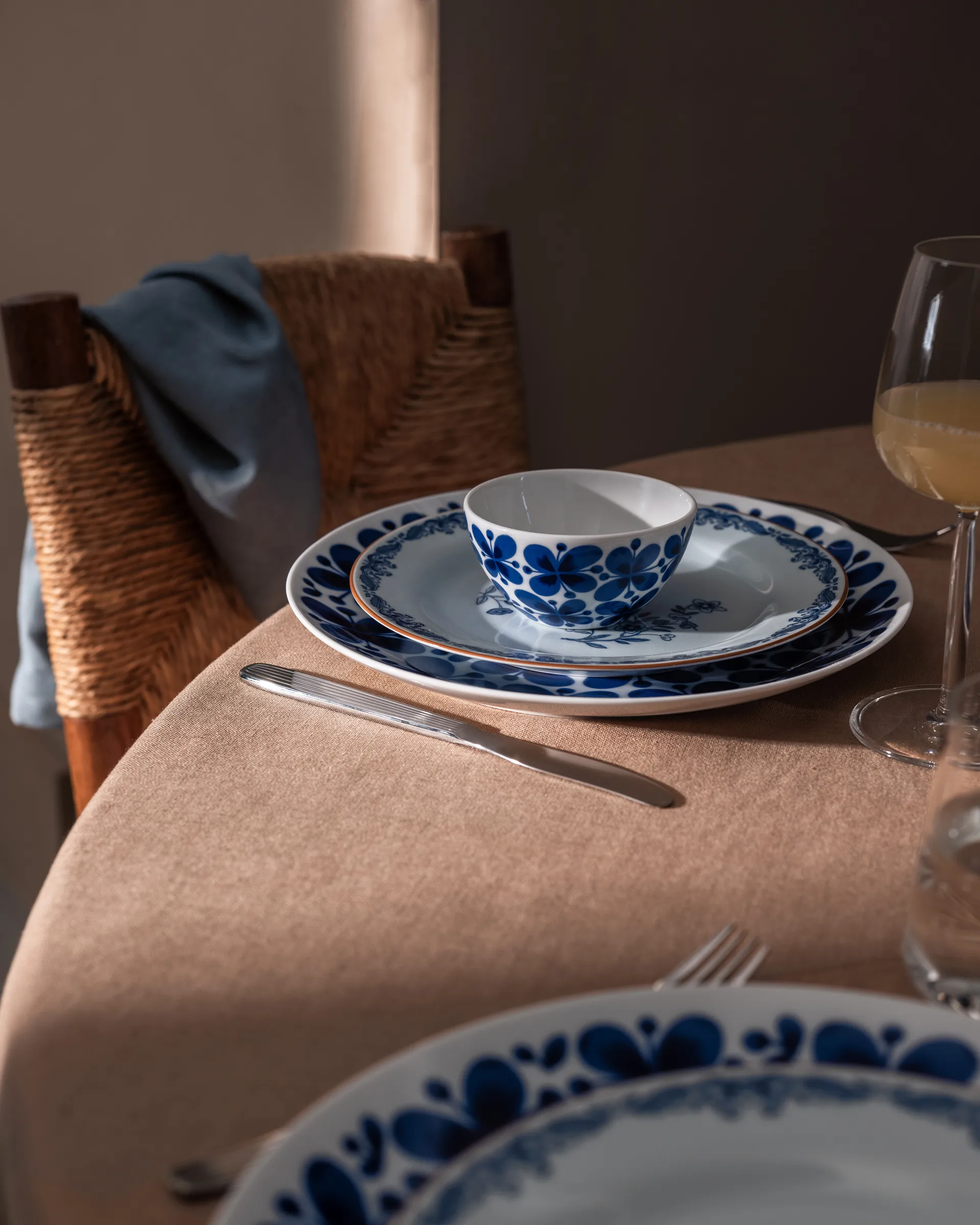 Mon Amie 蓝蝴蝶系列 碗(餐碗）, 碗_10cm Rörstrand