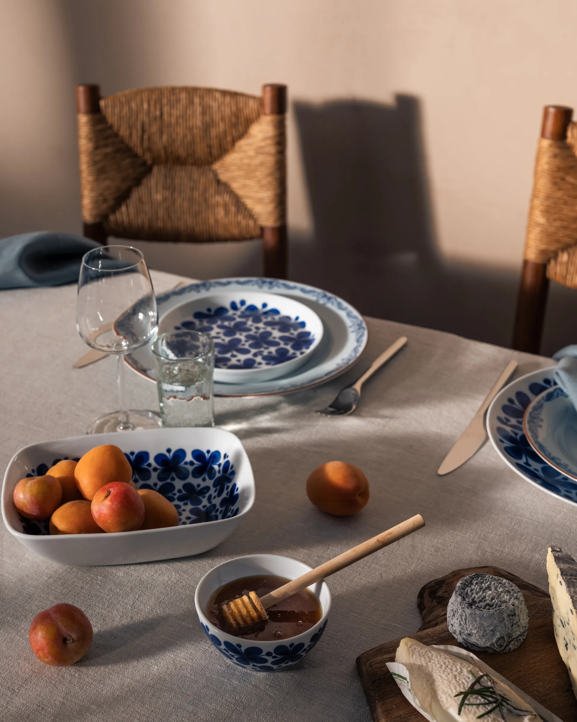 Mon Amie 蓝蝴蝶系列 长方形碗, 长方形碗_15.5x21.2cm Rörstrand