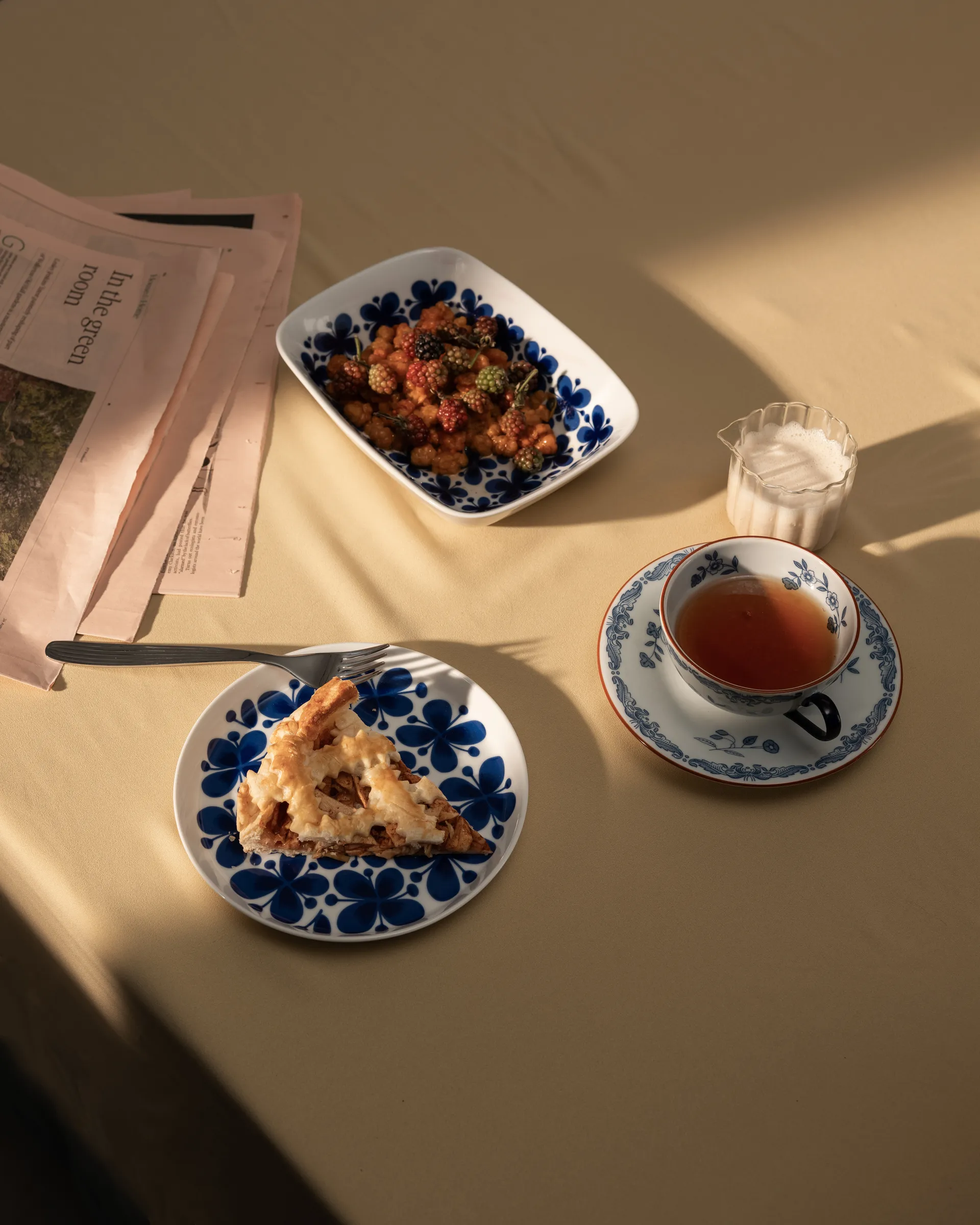 Mon Amie 蓝蝴蝶系列 长方形碗, 长方形碗_15.5x21.2cm Rörstrand