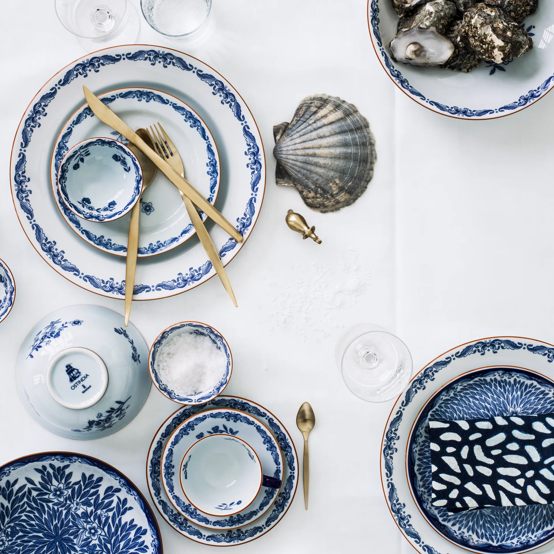 Ostindia 神秘东方 盘子 小号, 18 cm Rörstrand