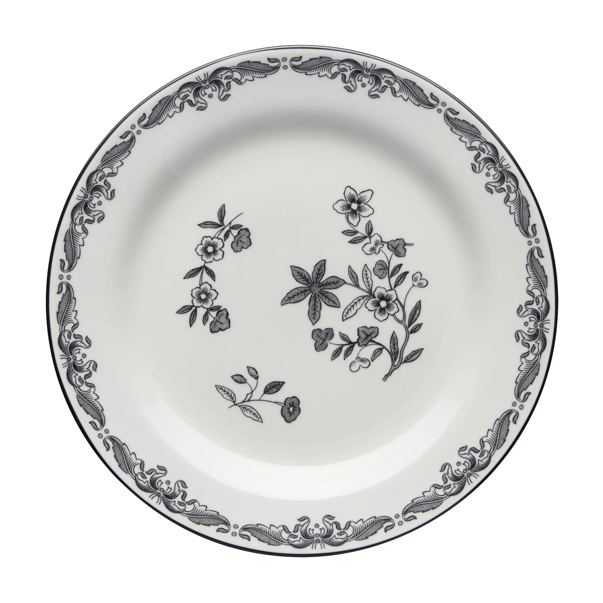 Ostindia Black 盘子, Ø 21 cm Rörstrand