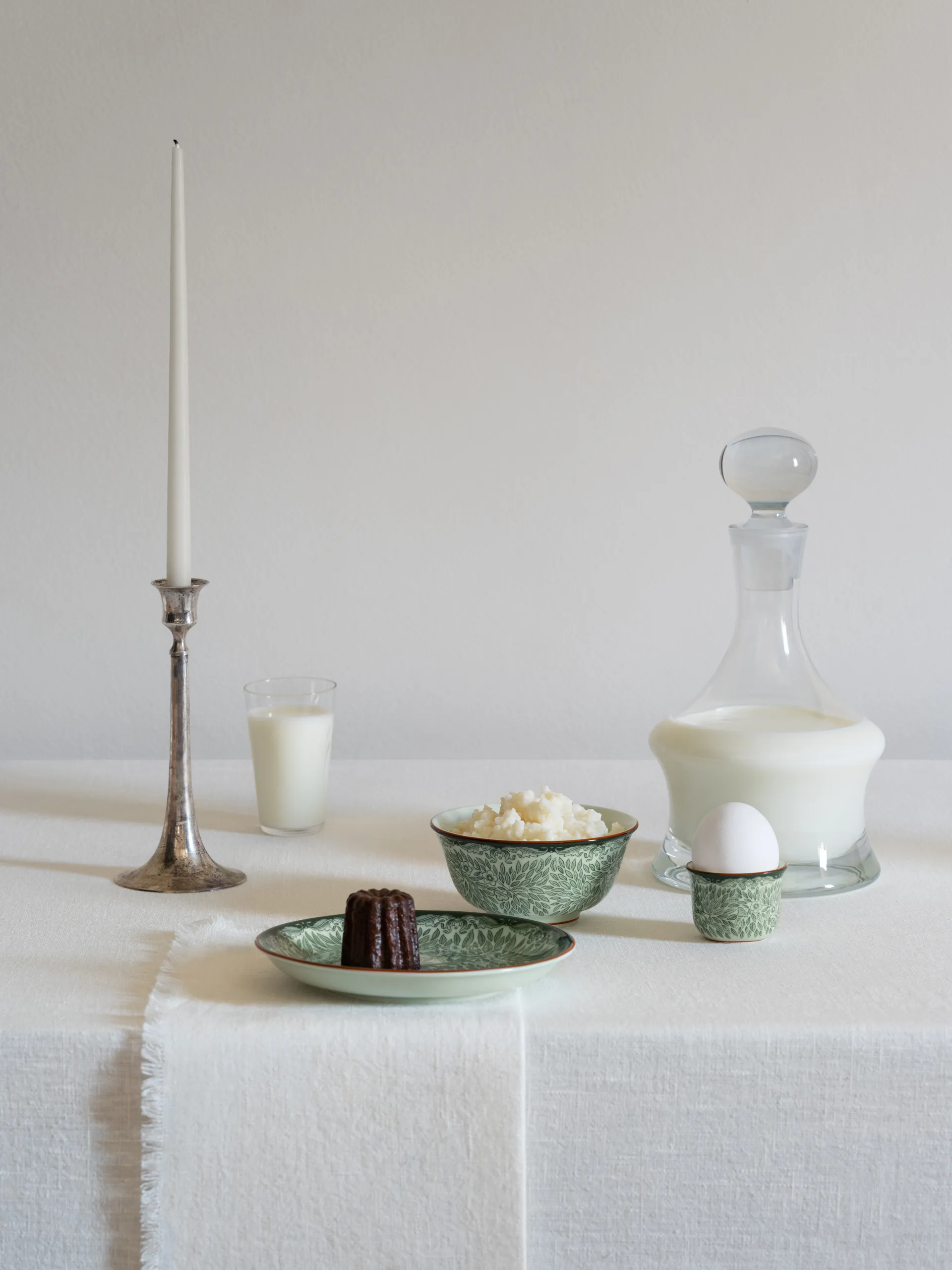 Ostindia Floris 小 盘子 Ø16 cm, 绿色 Rörstrand