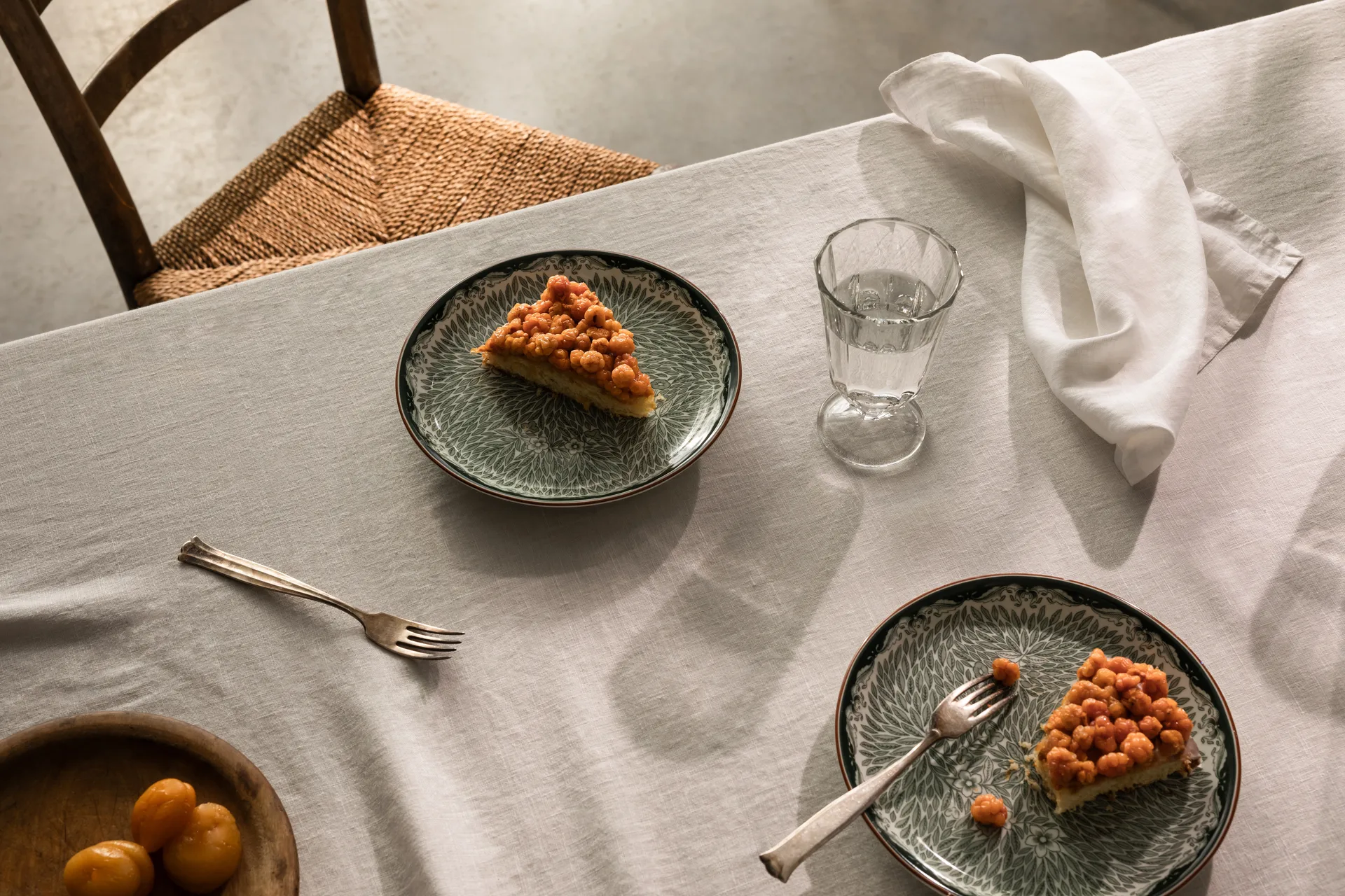 Ostindia Floris 神秘东方 旷野 2012新设计 盘子 Ø20 cm, 绿色 Rörstrand