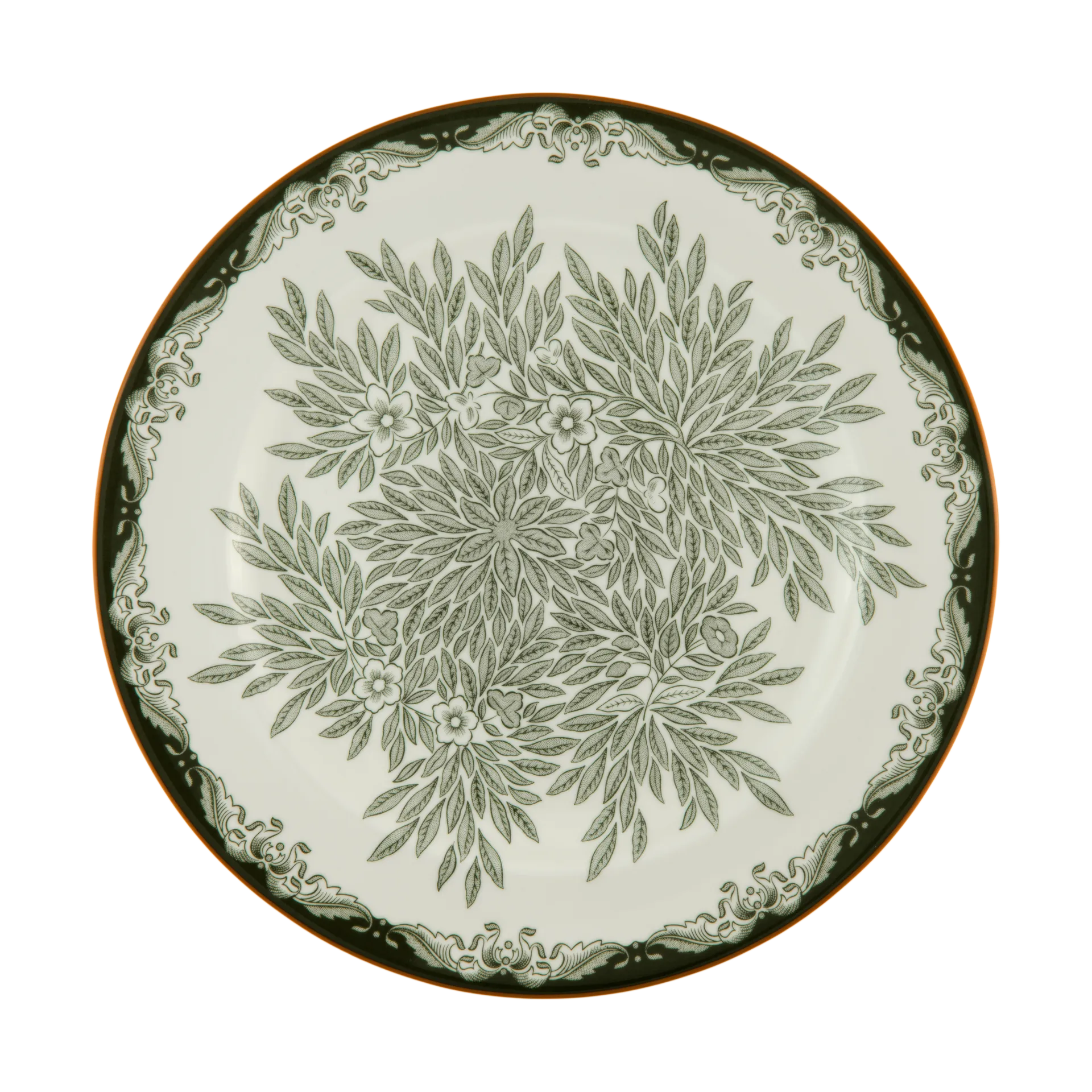 Ostindia Floris 神秘东方 旷野 2012新设计 盘子 Ø27 cm, 绿色 Rörstrand