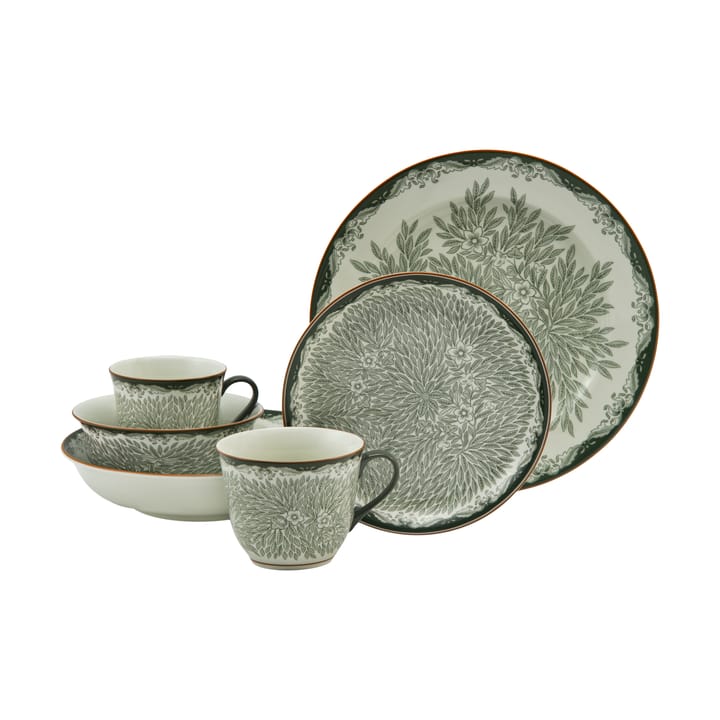 Ostindia Floris 神秘东方 旷野 2012新设计 盘子 Ø27 cm, 绿色 Rörstrand