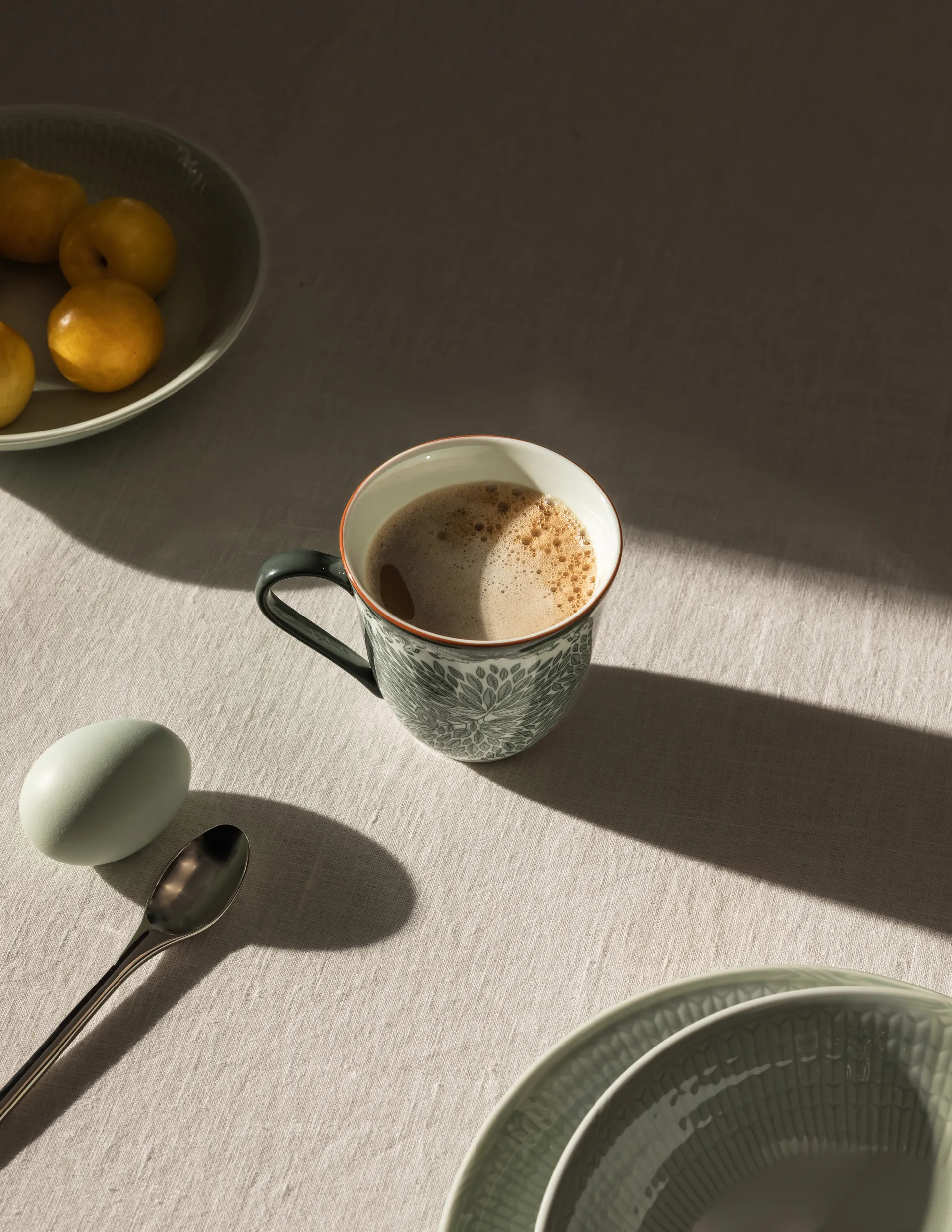 Ostindia Floris 神秘东方 旷野 2012新设计 马克杯 30 cl, 绿色 Rörstrand