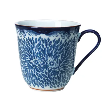 Ostindia Floris 神秘东方 旷野 2012新设计 马克杯 300ml 2件套装 - 蓝色 - Rörstrand