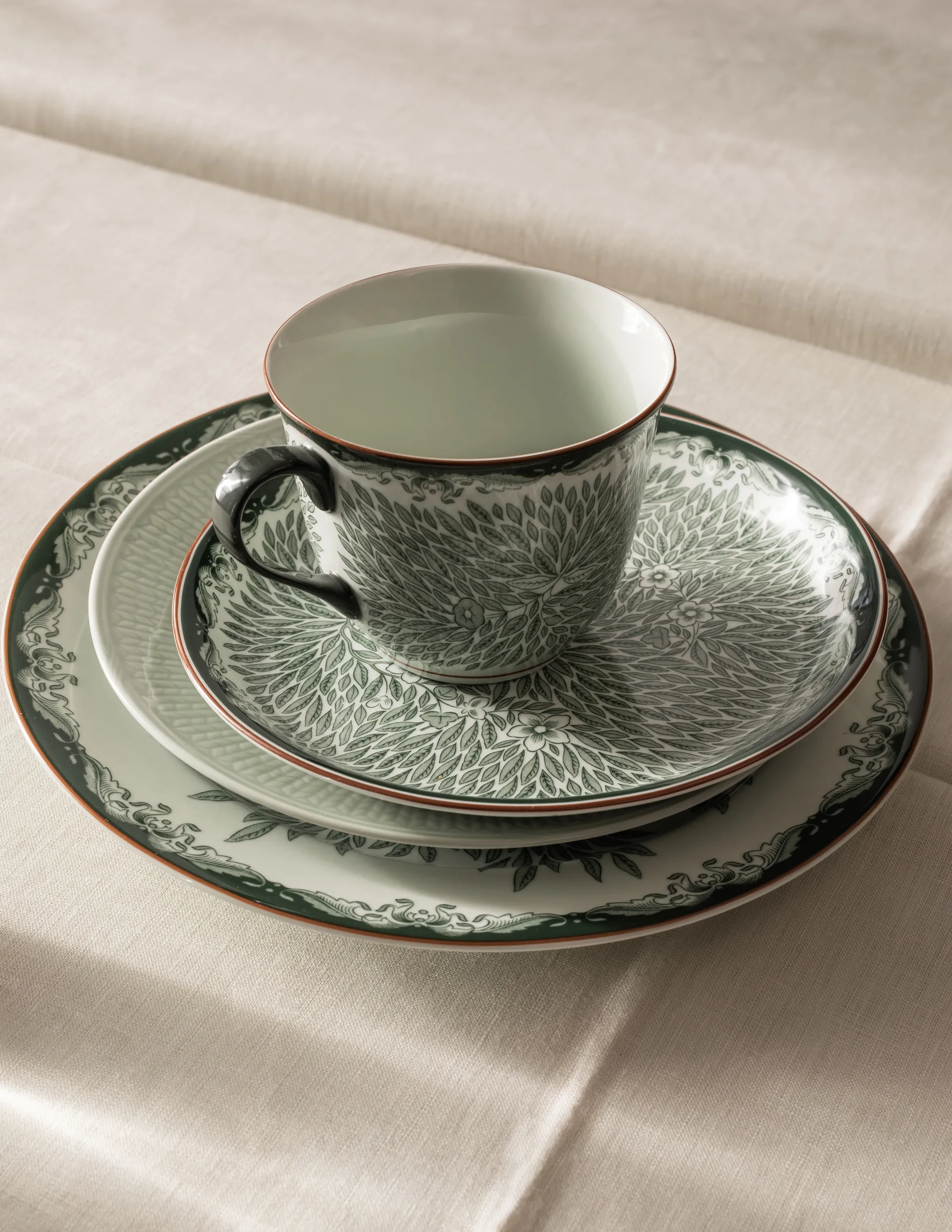 Ostindia Floris 神秘东方 旷野 2012新设计 马克杯 400ml, 绿色 Rörstrand