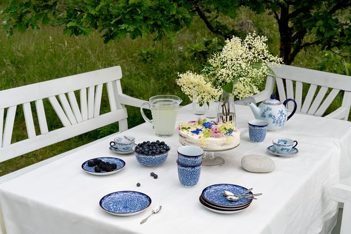 Ostindia Floris 神秘东方 旷野  2012新设计 小号盘子, 蓝色 Rörstrand