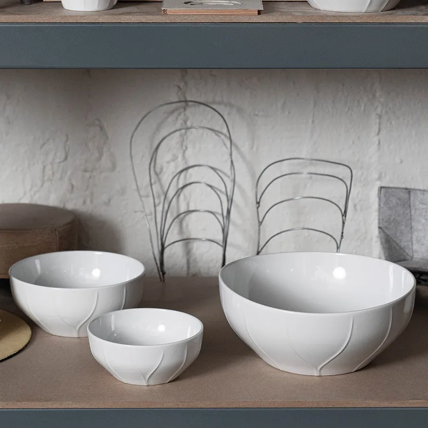 Pli Blanc 大碗 1.9升, 白色 Rörstrand