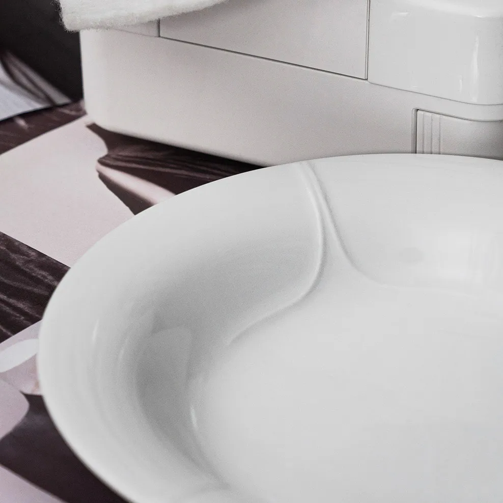 Pli Blanc 深盘 23cm, 白色 Rörstrand
