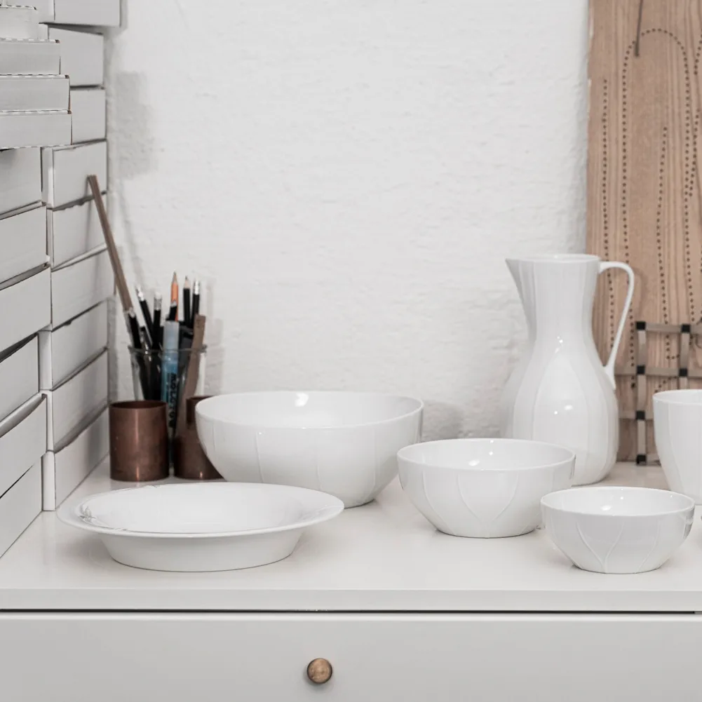 Pli Blanc 深盘 23cm, 白色 Rörstrand