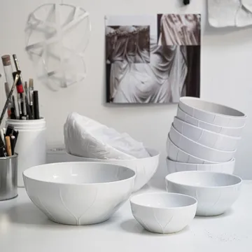 Pli Blanc 碗 700ml - 白色 - Rörstrand