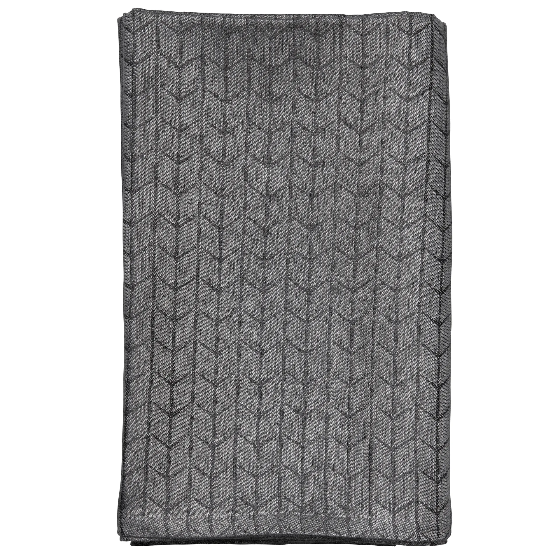 Swedish Grace 瑞式优雅 纯色经典 桌布 145x270 cm, 石灰色 Rörstrand