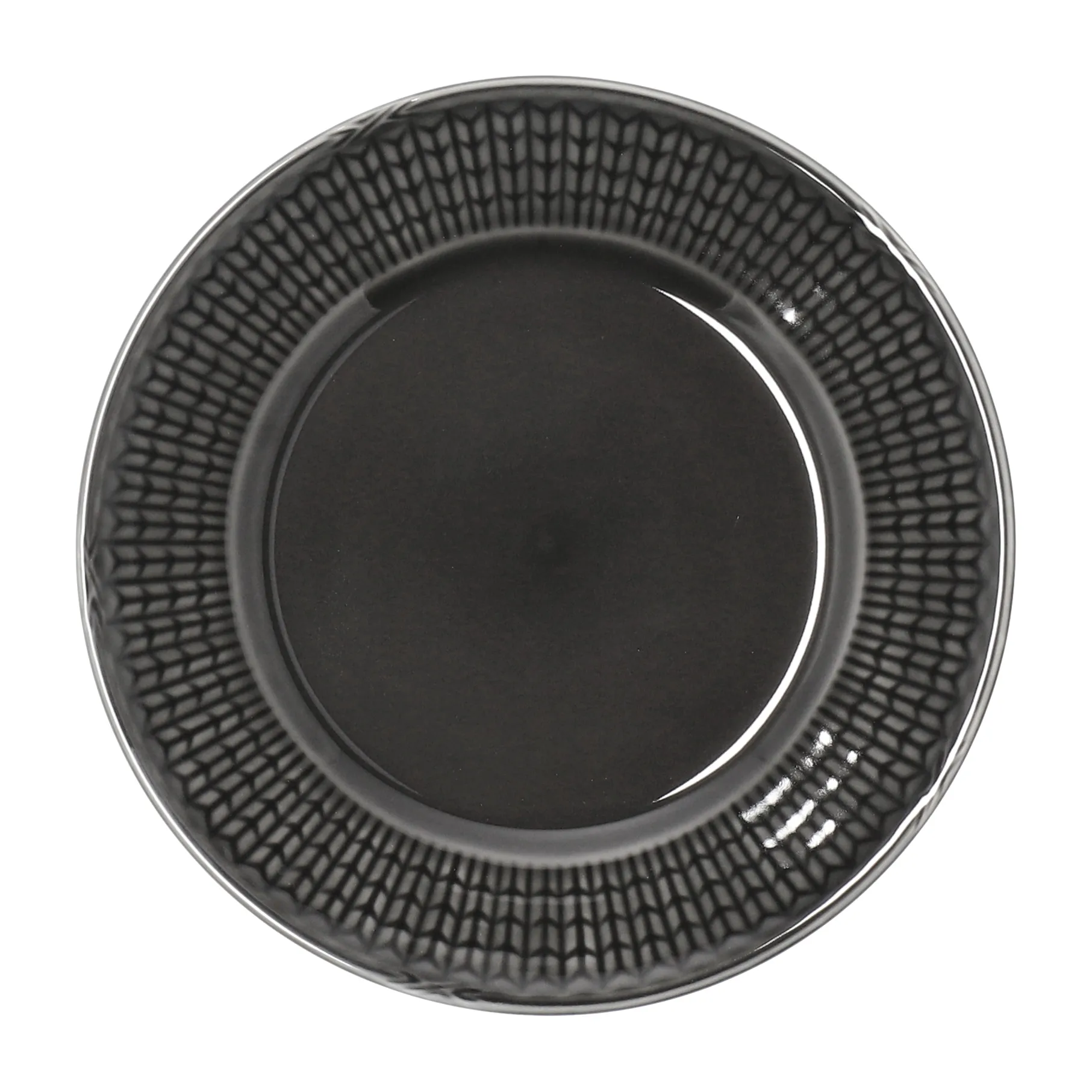 Swedish Grace 瑞式优雅 纯色经典 盘子 Ø17 cm, 深石灰色 Rörstrand