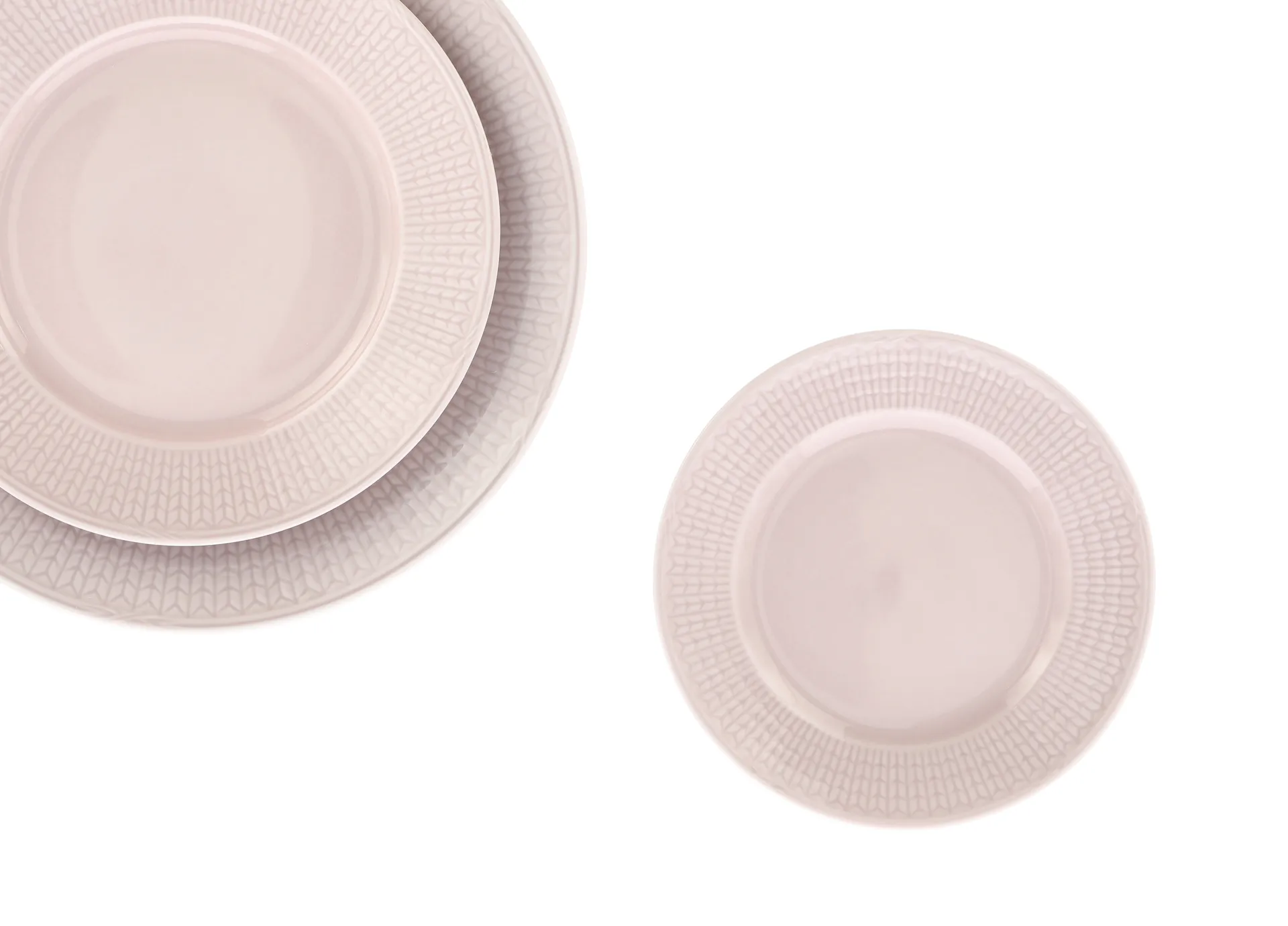 Swedish Grace 瑞式优雅 纯色经典 盘子 Ø17 cm, 玫瑰粉色 Rörstrand