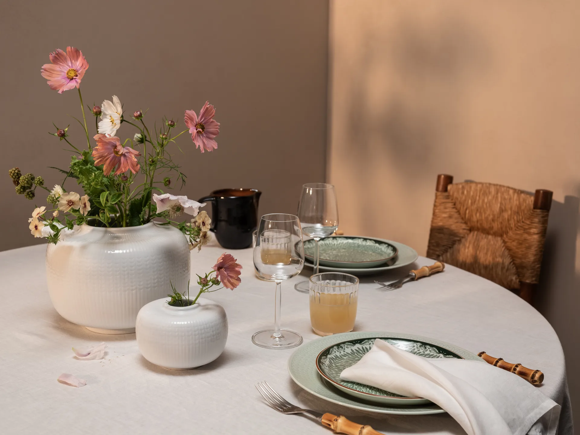 Swedish Grace 花瓶17cm, 雪白色 Rörstrand